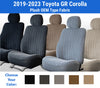 Plush Velour Seat Covers for 2019-2023 Toyota GR Corolla