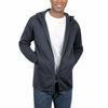 Kirkland Signature Men’S Hooded Fleece Jacket, BLACK - BLUE COLOR, FAST SHIPPING