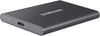 SAMSUNG T7 2TB, Portable SSD + 2Mo Adobe CC Photography, up to 1050Mb/S, USB 3.2 Gen2, Gaming, Students, & Professionals, External Solid State Drive (MU-PC2T0T/AM), Gray