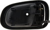 for Toyota Corolla 1993 94 95 96 1997 Interior Door Handle Driver Side | Front/Rear | Brown | Textured | Plastic | Replacement for 69206-12130-02