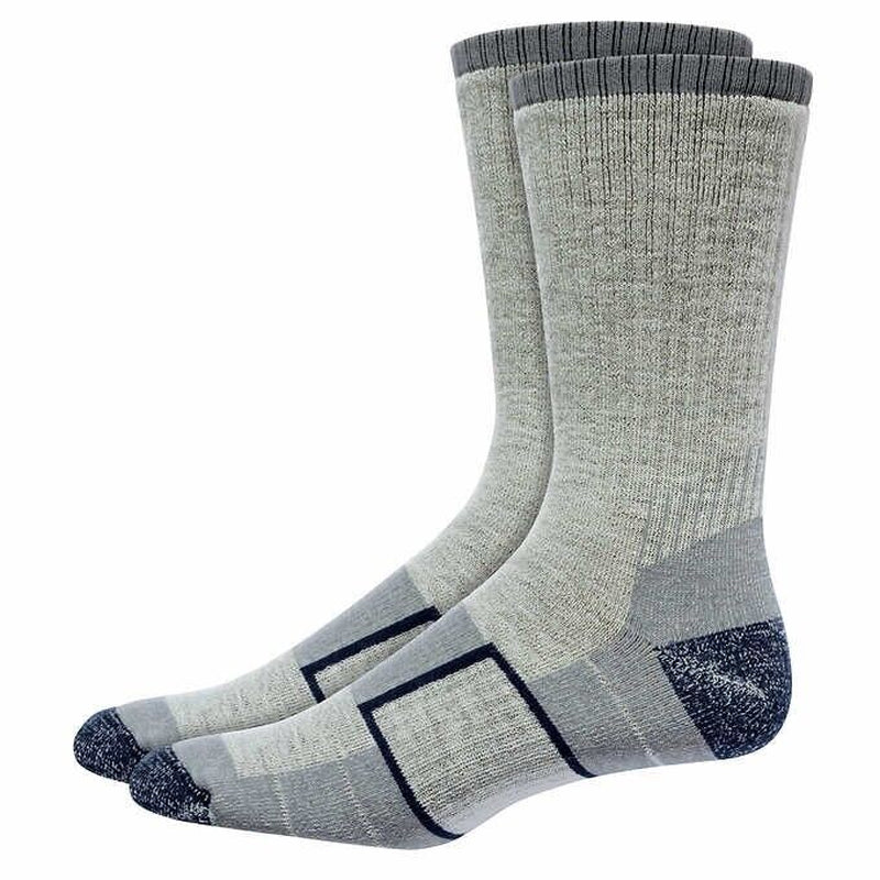 Men'S Merino Wool Blend Sock by Kirkland Signature , 6-Pair, Made in the USA