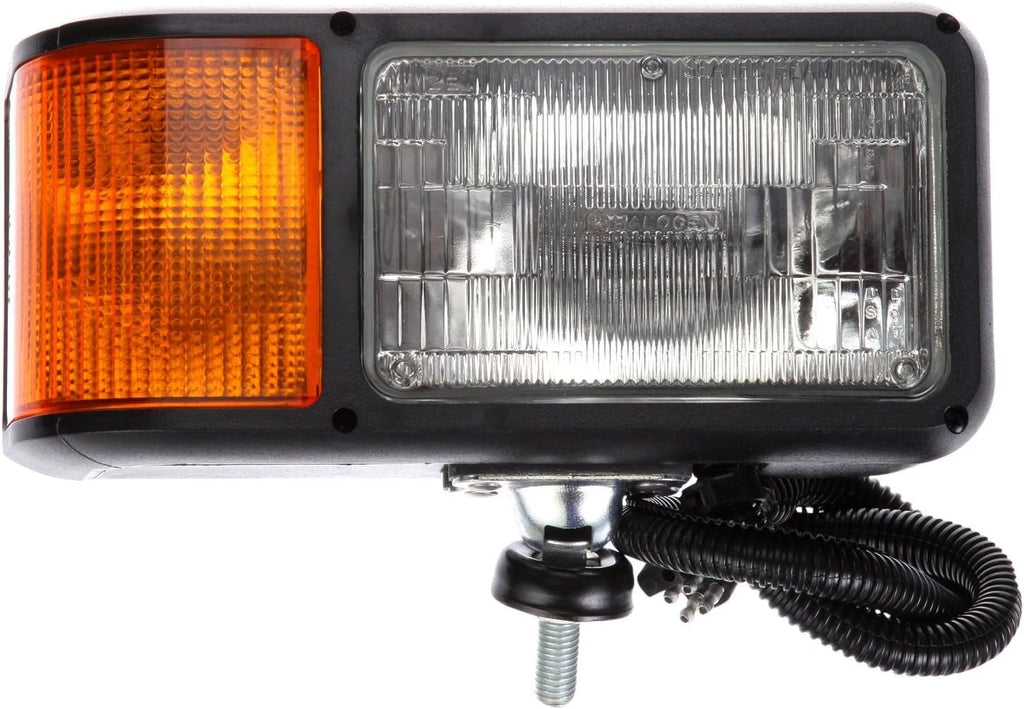 80820 Snow Plow Light (Right Hand Side, Halogen, 4 X 6 In. Rectangular, 2 Bulb, Polycarbonate, 12V)