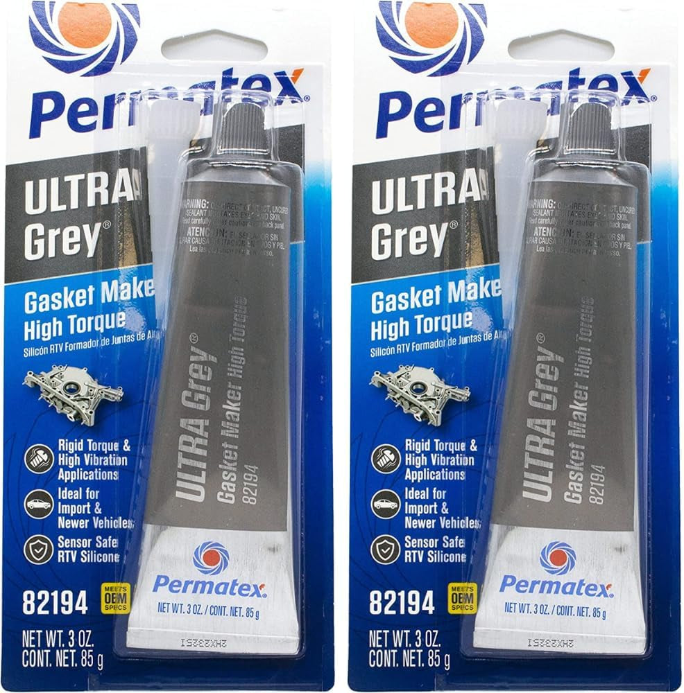 Permatex Ultra Grey Gasket Maker - 2 Pack (82194-2)