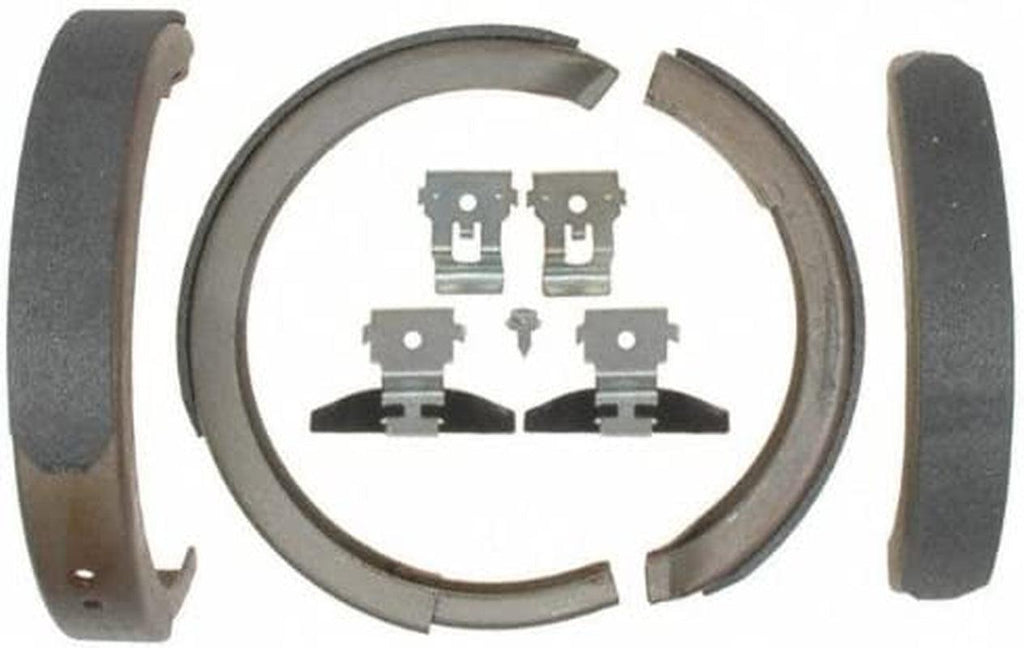 Advantage 14781B Bonded Rear Parking Brake Shoe with Hardware