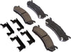 Gold 17D785CHF1 Ceramic Disc Brake Pad Set