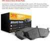 Dynamic Friction Company Front Brake Rotors with Heavy Duty Brake Pads Includes Hardware 6212-67001