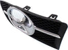 Fog Light Trim Compatible with 2012-2017 Buick Verano Chrome Front, Driver Side