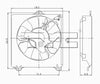 TYC A/C Condenser Fan Assembly for 1996-2000 RAV4 610450