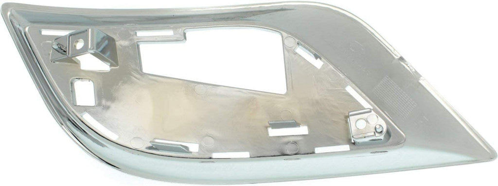 Front, Passenger Side Fog Light Trim Compatible with 2011-2019 Dodge Journey - CH1039148