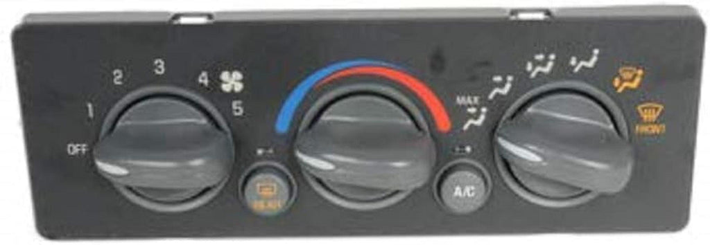 GM Original Equipment 15-72584 Heating and Air Conditioning Control Panel with Rear Window Defogger Switch