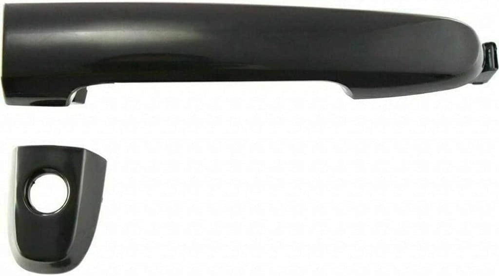 Compatible with Toyota RAV4 2001-2012 Exterior Door Handle Front Driver Side | Smooth Black | with Key Hole | Trim:All Submodels | GM1310169 | 88971449-PFM