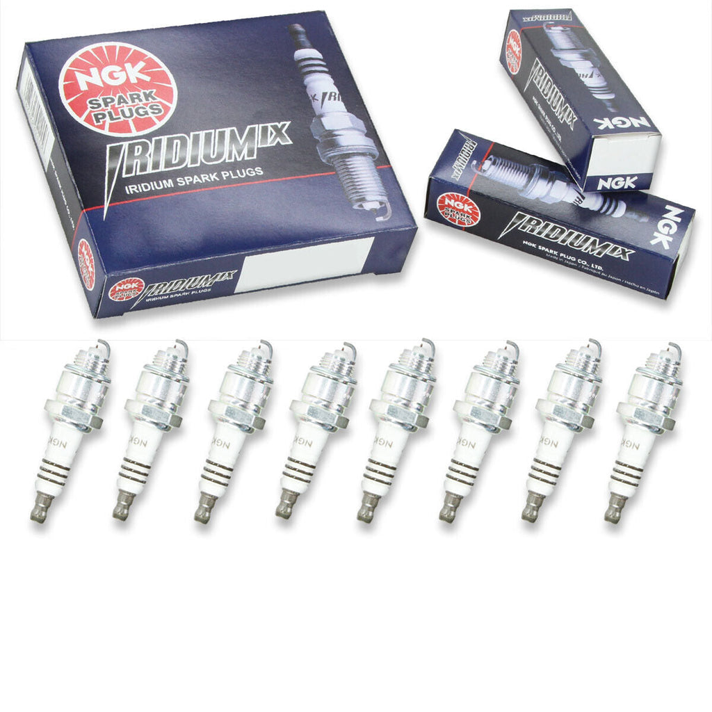 8 Pcs NGK Iridium IX Plug Spark Plugs 7355 XR5IX Tune up Kit 5.4L 327Cu in V8 🔥