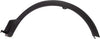 Rear, Driver Side Fender Trim Compatible with 2016-2018 Toyota RAV4 Assembly, Textured Black