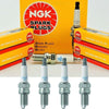 Genuine NGK Standard Spark Plug 4PCS for Chevrolet Spark 1.2L/ Fiat 500 1.4L