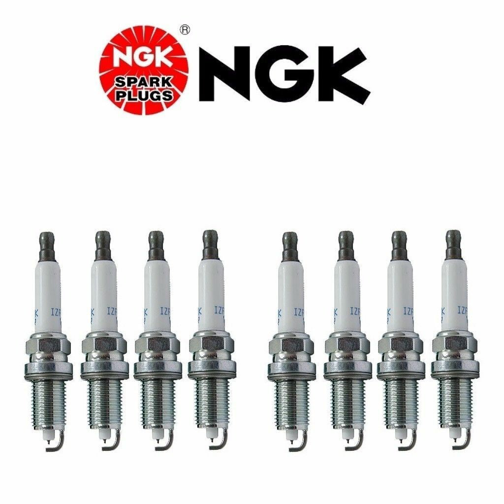 Set of 8 Spark Plugs NGK Laser Iridium for BMW E65 650I 750LI 750I X5 IZFR6H11