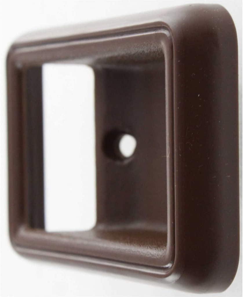 for Nissan 720 Door Handle Trim 1980 81 82 83 84 85 1986 Driver or Passenger Side | Single Piece | Front | inside | Brown | NI1352102 | 806820W100