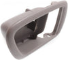 for Toyota Tundra Door Handle Trim 2004 2005 2006 Passenger Side | Front/Rear | inside | Bezel Only | Gray | 69277AC010B1