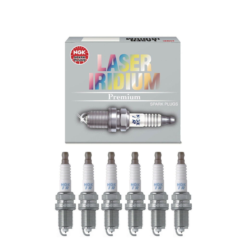 NGK Laser Iridium Spark Plug Set 6PCS. 93-12 for Lexus Scion Toyota 4589 IFR6T11