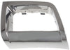 Front Fog Lamp Molding Compatible with 2006-2009 Chevrolet Trailblazer Set of 2 Passenger and Driver Side Chrome