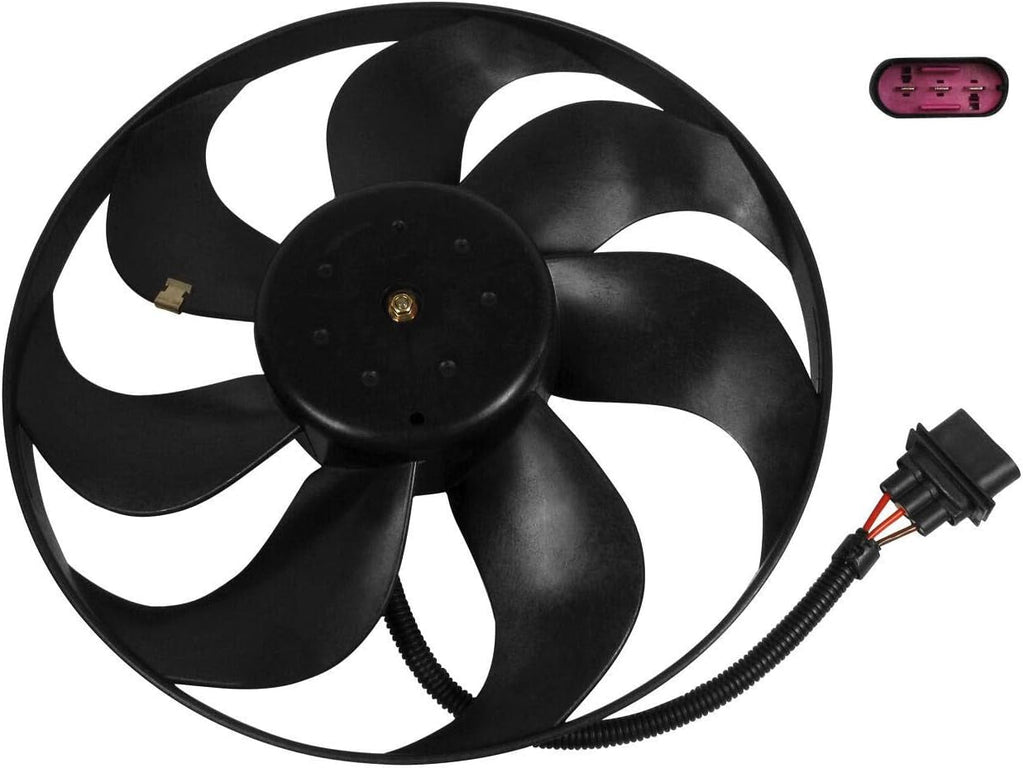 Radiator Fan Fits SEAT Cordoba Ibiza SKODA Fabia VW Fox New Beetle Polo 1994-