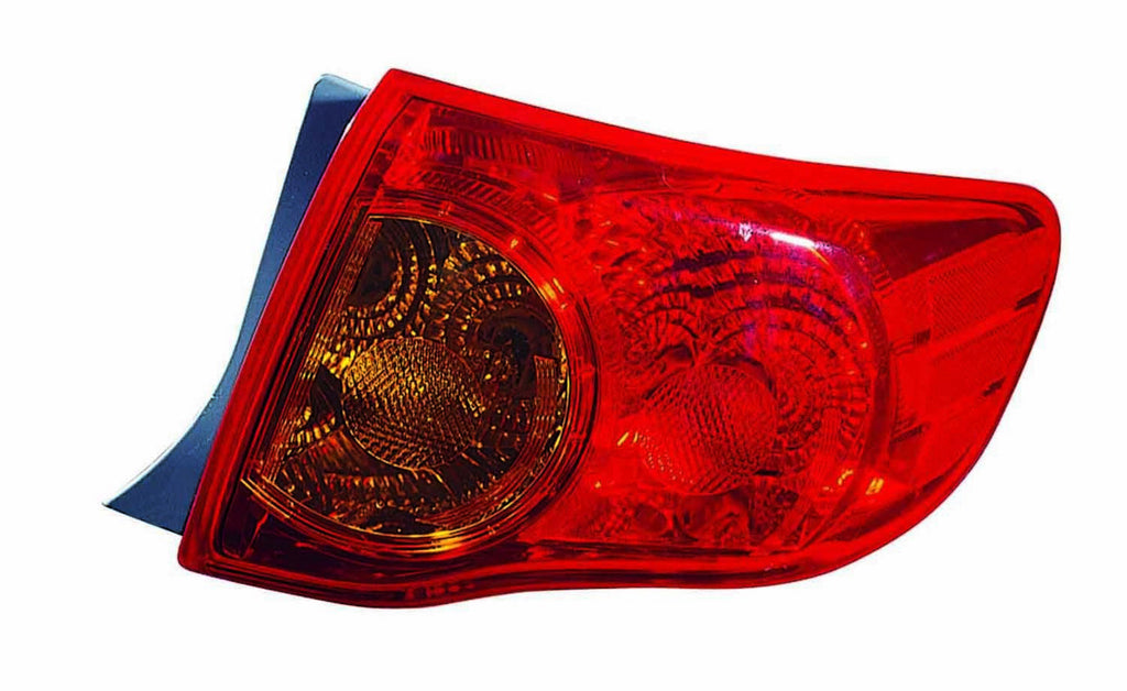 Depo Tail Light Assembly for 09-10 Corolla 312-1992RKUC