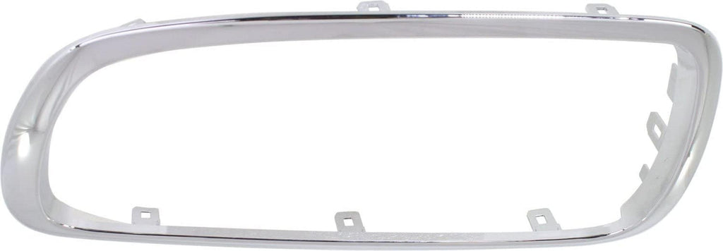 Grille Trim Set of 2 Compatible with 2005-2006 BMW 760I and 2005-2008 760Li Chrome Driver and Passenger Side