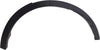 Rear, Driver Side Fender Trim Compatible with 2018-2021 Toyota C-HR Direct Fit, Textured Black, Plastic