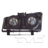 TYC Headlight Assembly for Chevrolet 20-6385-90-9