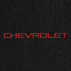 Lloyd Luxe Trunk Carpet Mat for '72-76 Chevy Caprice W/Chevy Red on Black Logo