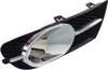 Fog Light Trim Compatible with 2012-2017 Buick Verano Chrome Front, Driver Side