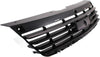 Bumper Grille Compatible with 2006-2008 Chevrolet Malibu Black Shell and Insert