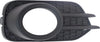 Fog Light Trim Compatible with 2012-2017 Volkswagen Tiguan, Fits 2017-2018 Volkswagen Tiguan Limited Textured Front, Passenger Side