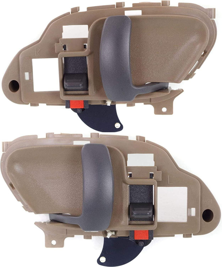 Interior Door Handle Compatible with C/K Full Size Pickup 95-02/Suburban 95-99 Front Right and Left Side inside Beige