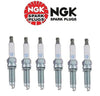 For CC Touareg Passat Q7 Cayenne Set of 6 Laser Iridium Plug Spark Plugs NGK