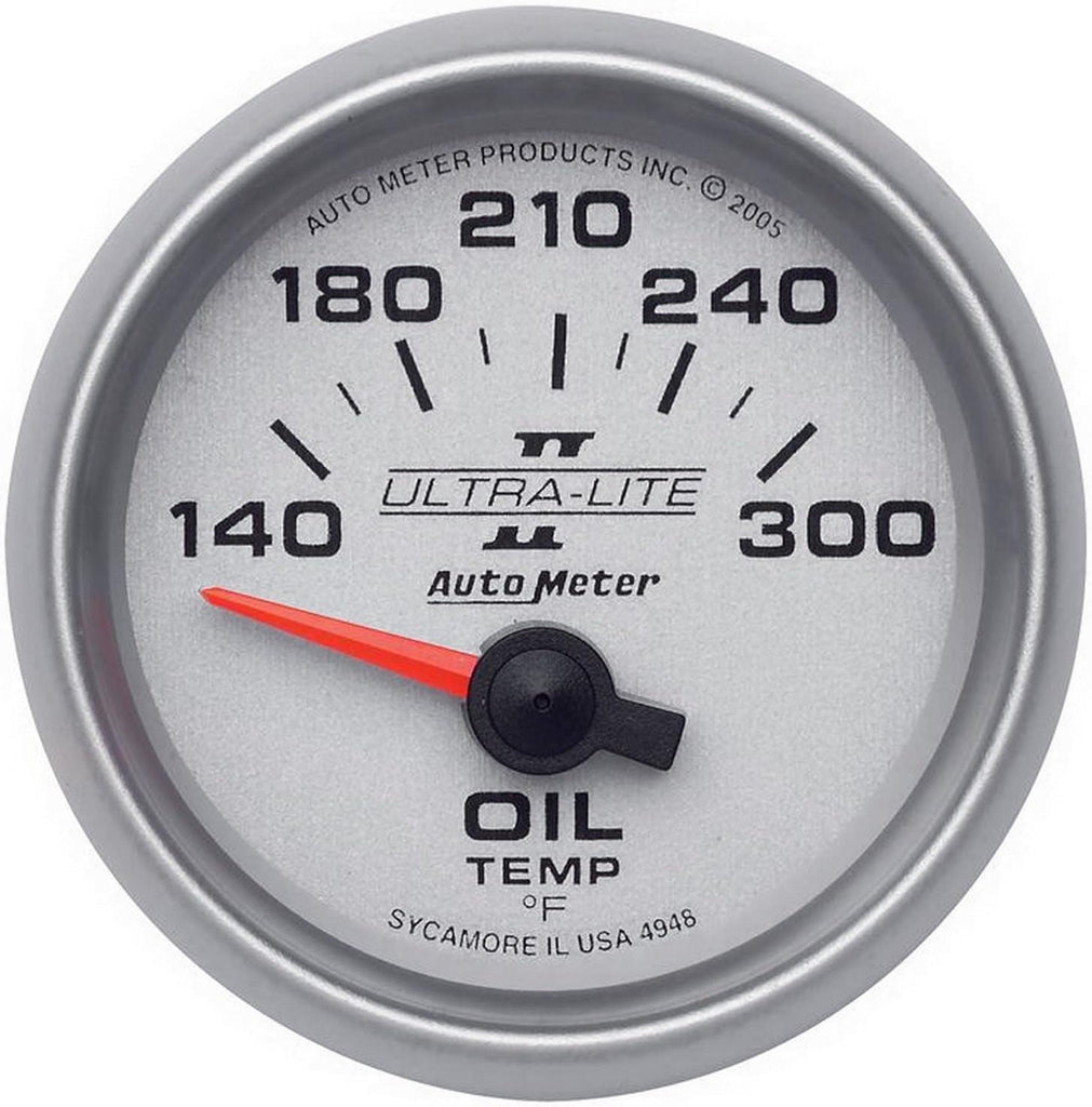 4948 Ultra-Lite II Electric Oil Temperature Gauge