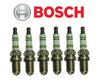 Spark Plug Set 6Pcs Plugs OEM Bosch Porsche 911 Boxster Cayman 2002-2008