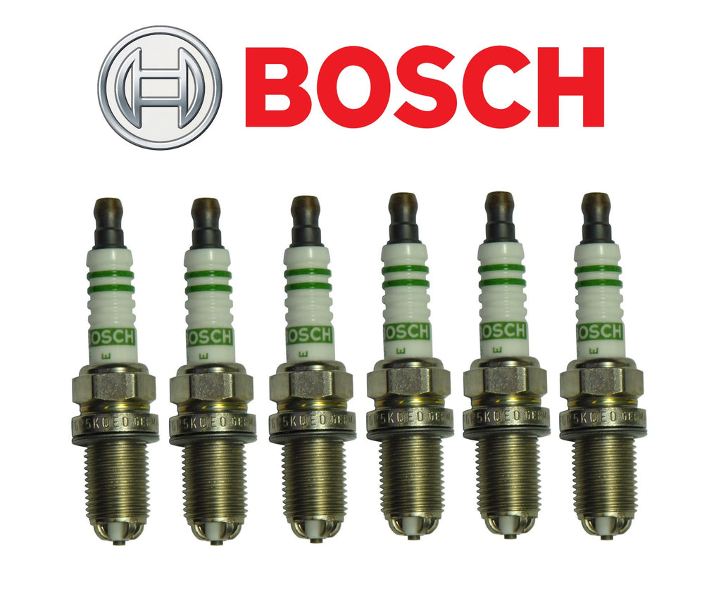 Spark Plug Set 6Pcs Plugs OEM Bosch Porsche 911 Boxster Cayman 2002-2008