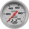 4412 Ultra-Lite Mechanical Fuel Pressure Gauge, 2-5/8" (66.7Mm)