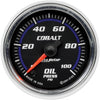 6153 Cobalt 2-1/16" 0-100 PSI Full Sweep Electric Oil Pressure Gauge