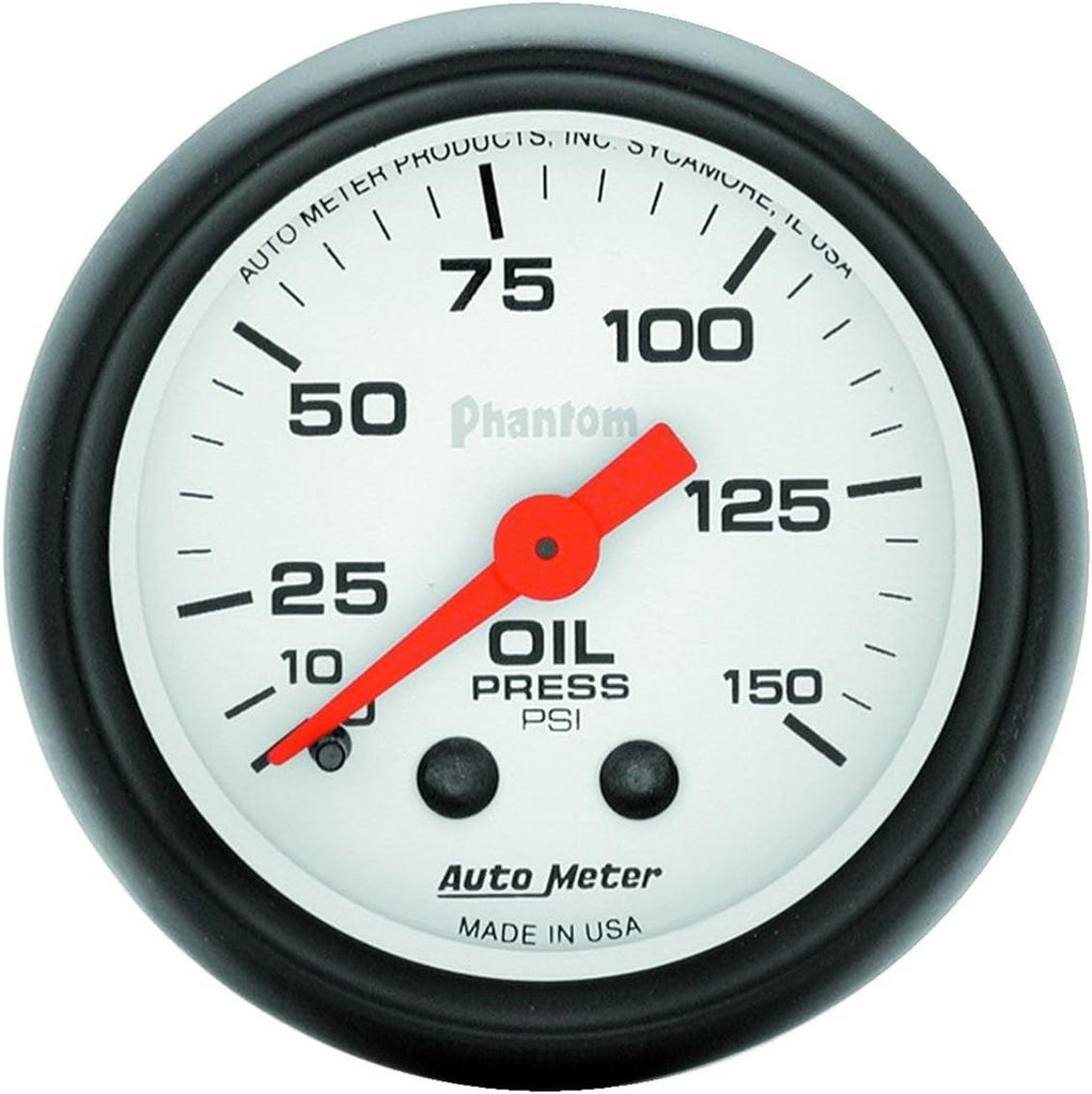 5723 Phantom Mechanical Oil Pressure Gauge,2.3125 In.