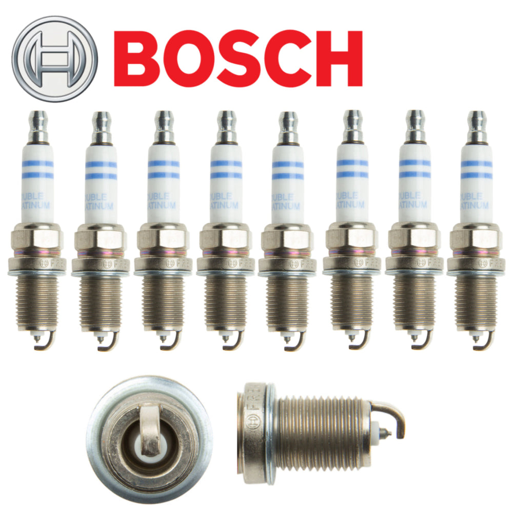 Spark Plug Double Platinum (8Pcs) OEM Bosch for Audi R8 V8 4.2L 2009-2015