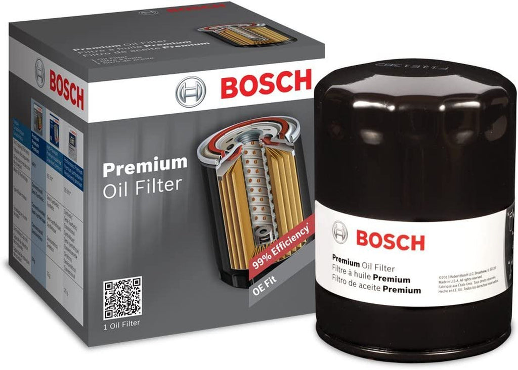 Automotive 3401 Premium Oil Filter with FILTECH Filtration Technology - Compatible with Select AMC, Chevrolet, Dodge, Eagle, Ford, Isuzu, Jeep, Mazda, Mercury, Mitsubishi, Pontiac + More