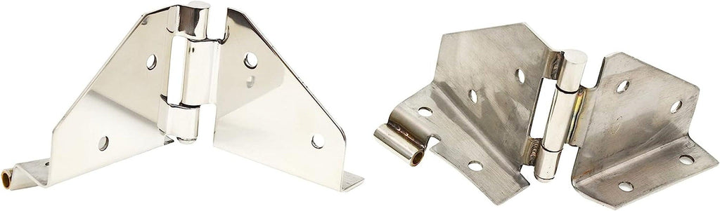 Windshield Hinge - No Mirror Holes (Pair) 30427