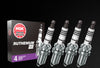 NGK (94122) LFR6AHX-S Ruthenium HX Spark Plug - Set of 4