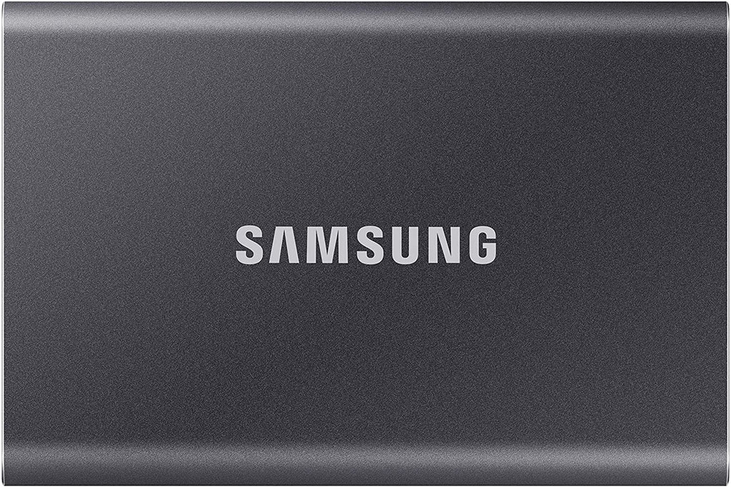 SAMSUNG T7 2TB, Portable SSD + 2Mo Adobe CC Photography, up to 1050Mb/S, USB 3.2 Gen2, Gaming, Students, & Professionals, External Solid State Drive (MU-PC2T0T/AM), Gray