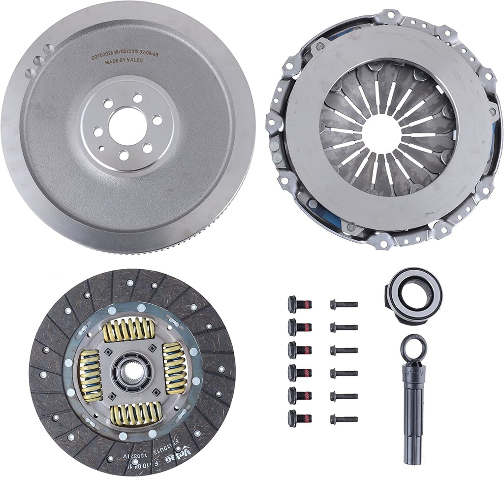 52285616 Solid Flywheel Clutch Conversion Kit Compatible with Select Volkswagen Jetta, Golf, Beetle, and Rabbit Models