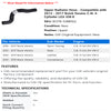 Upper Radiator Hose - Compatible with 2012 - 2017 Buick Verano 2.4L 4-Cylinder LEA VIN K 2013 2014 2015 2016