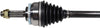 NCV12530 CV Axle Shaft Assembly - Right Front (Passenger Side)