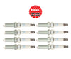 Spark Plug Iridium (8Pcs) OEM NGK for Land Rover V8 LR4 Range Rover / Sport