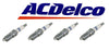 Set of 4 Spark Plugs Acdelco (FOR Chevrolet Traiblazer Malibu HHR Colorado )